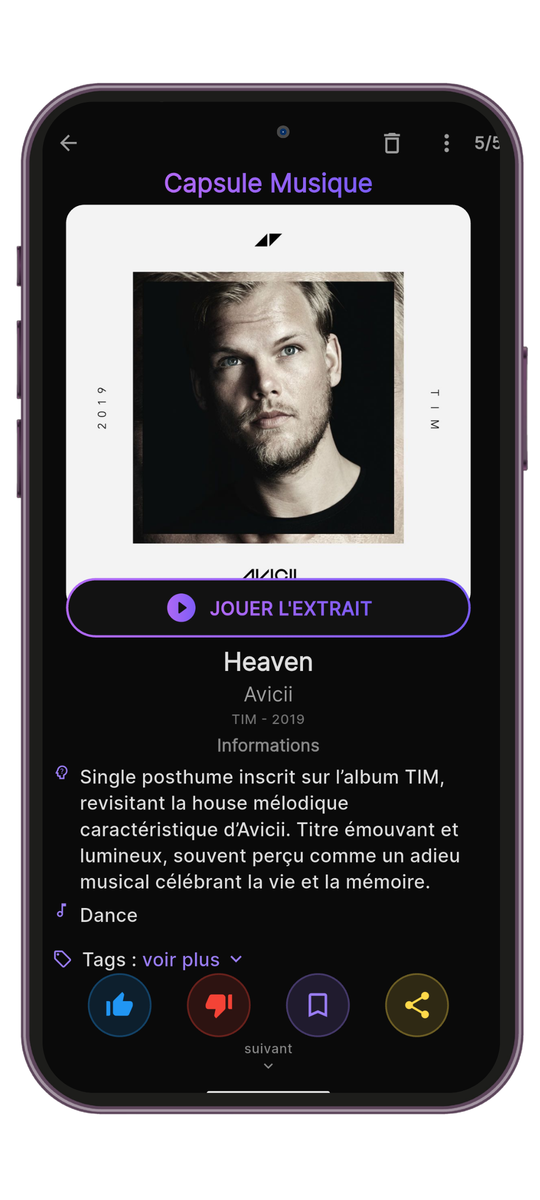 Capsule Musique — découverte musicale quotidienne
